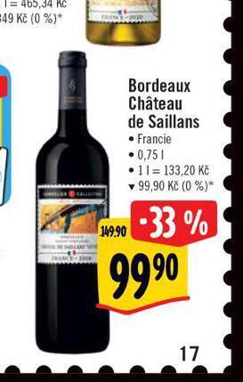 Albert Bordeaux chateau de saillans nabídka