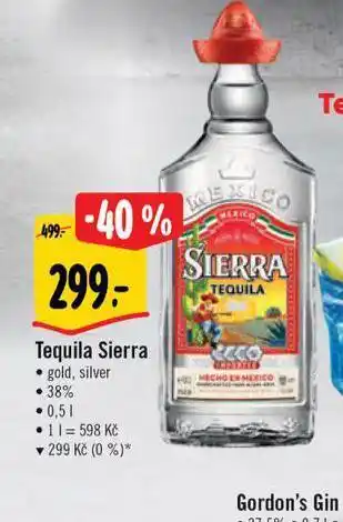 Albert Sierra tequila nabídka