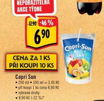 Albert Capri sun nabídka