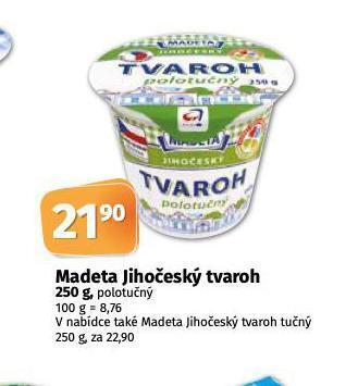 Coop Madeta jihočeský tvaroh nabídka