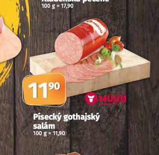 Coop Písecký gothajský salám nabídka