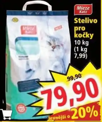 Norma Stelivo pro kočky 10 kg (1 kg 7,99) nabídka