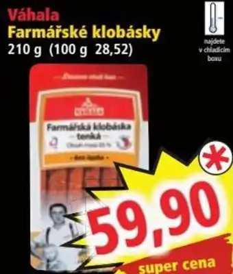 Váhala Farmářské klobásky