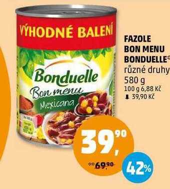 Penny Market Fazole bon menu bonduelle, 580 g nabídka