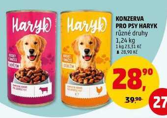 Penny Market Konzerva pro psy haryk, 1,24 kg nabídka