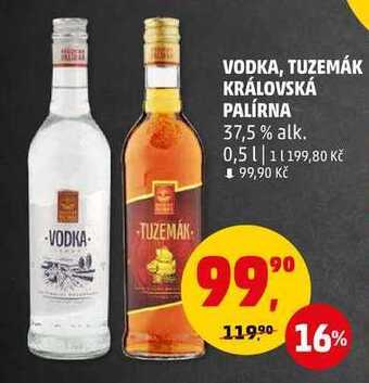 Penny Market Vodka královská palírna, 0,5 l nabídka