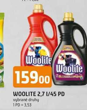 Trefa Woolite 2,7 1/45 pd nabídka