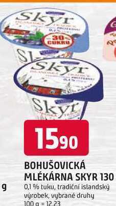 Trefa Bohušovická mlékárna skyr 130g nabídka