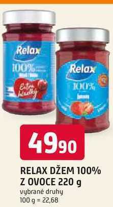 Trefa Relax džem 100% z ovoce 220 g nabídka