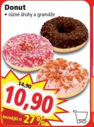 Norma Donut nabídka