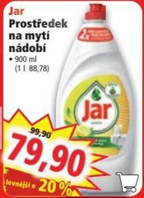 Norma Jar Prostředek na mytí nádobí nabídka