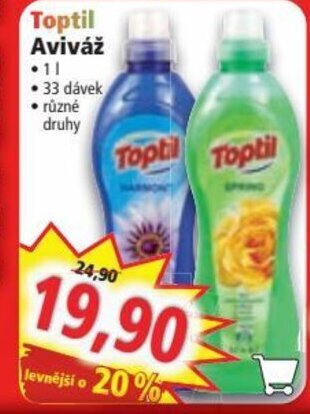 Norma Toptil Aviváž nabídka