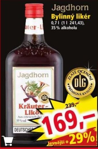 Norma Jagdhorn Bylinný likér nabídka