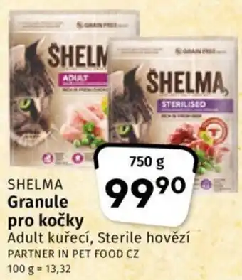 Coop SHELMA Granule pro kočky nabídka