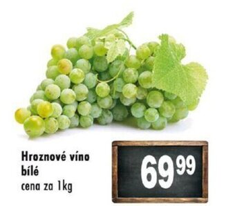Qanto Hroznové víno bílé cena za 1kg nabídka