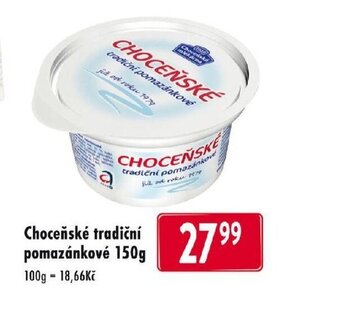 Qanto Choceňské tradiční pomazánkové 150g nabídka