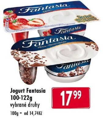 Qanto Jogurt Fantasia 100-122g nabídka