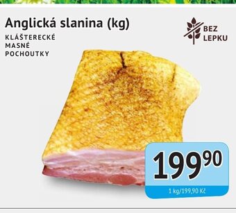 Coop hb Anglická slanina (kg) nabídka