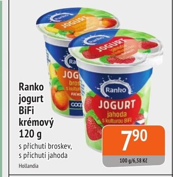 Coop hb Ranko jogurt BiFi krémový 120 g nabídka