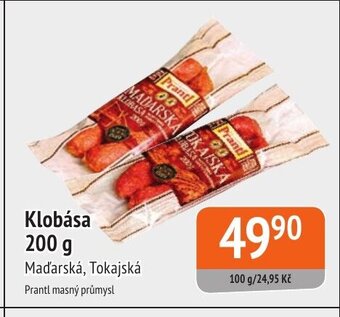 Coop hb Klobása 200 g nabídka
