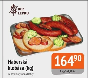 Coop hb Haberská klobása (kg) nabídka