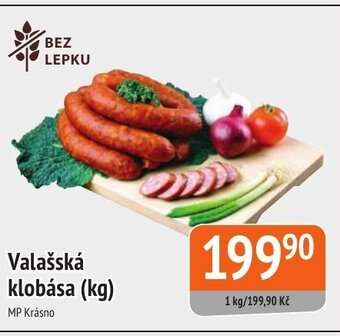 Coop hb Valašská klobása (kg) nabídka