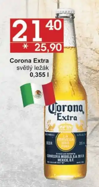 Jip Corona Extra světlý ležák 0,355 1 nabídka