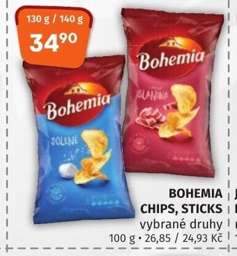Coop hb BOHEMIA CHIPS, STICKS nabídka