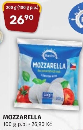 Coop hb MOZZARELLA nabídka