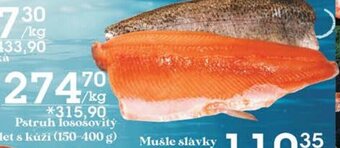 Jip Pstruh lososovitý filet s kůži (150-400 g) nabídka