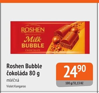 Coop hb Roshen Bubble čokoláda 80 g nabídka