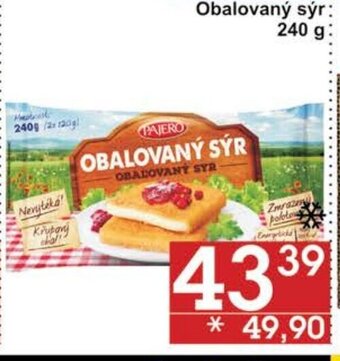 Jip Obalovaný sýr: 240 g: nabídka