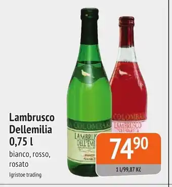 Lambrusco Dellemilia 0,75 L