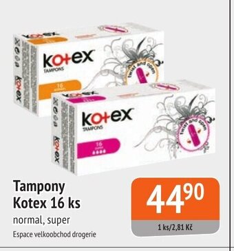Tampony Kotex 16 ks