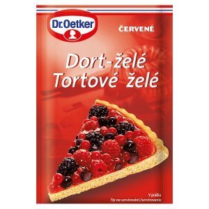 CBA Dr. oetker dort-želé 10g, vybrané druhy nabídka