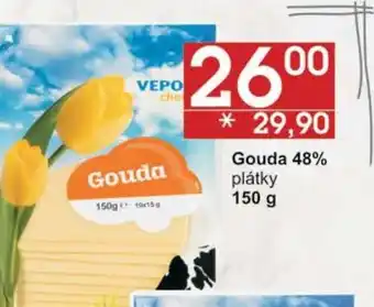 Jip Gouda plátky 150 g nabídka
