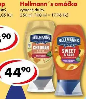 CBA Hellmann's omáčka, 250 ml nabídka