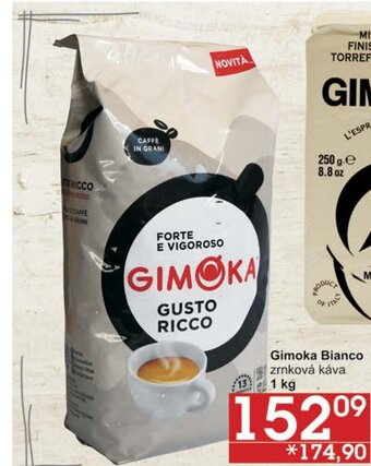 Jip Gimoka Bianco zrnková káva 1 kg nabídka