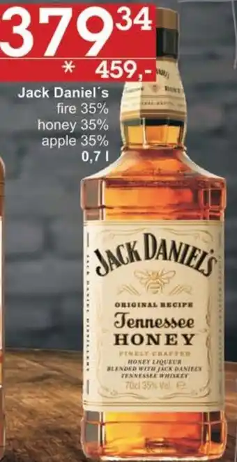 Jip Jack Daniel's fire 35% nabídka