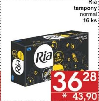 Jip Ria: tampony: normal: 16 ks nabídka