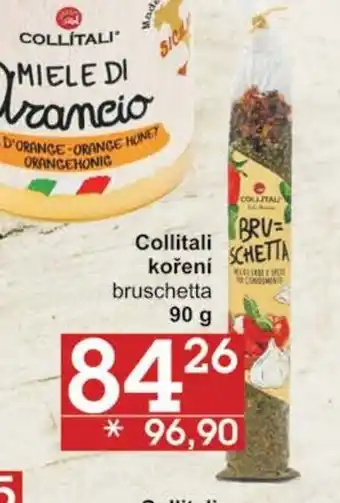 Jip Collitali koření bruschetta nabídka