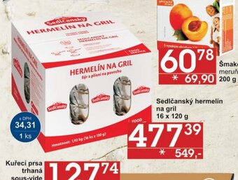 Jip Sedlčanský hermelín na gril 16 x 120 g nabídka