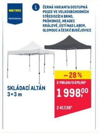 SKLÁDACÍ ALTÁN