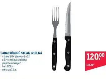 Makro SADA PŘÍBORŮ STEAK 12DÍLNÁ nabídka