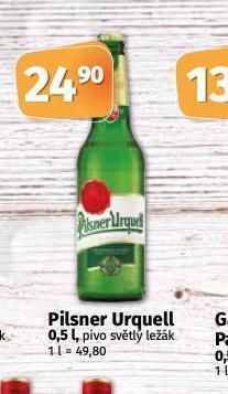 Coop Pivo pilsner urquell nabídka