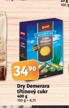 Coop Dry demerara třtinový cukr nabídka