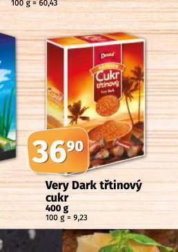 Coop Very dark třtinový cukr nabídka