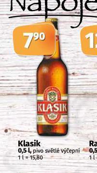 Coop Pivo klasik nabídka