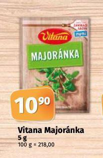 Coop Vitana majoránka nabídka