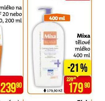 Teta Mixa tělové mléko nabídka